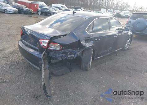 2012 Volkswagen Passat 2.5L Se from USA, damaged, VIN 1VWBP7A38CC030675